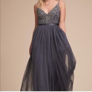 BHLDN Avery Dress, Hydrangea, Size 10